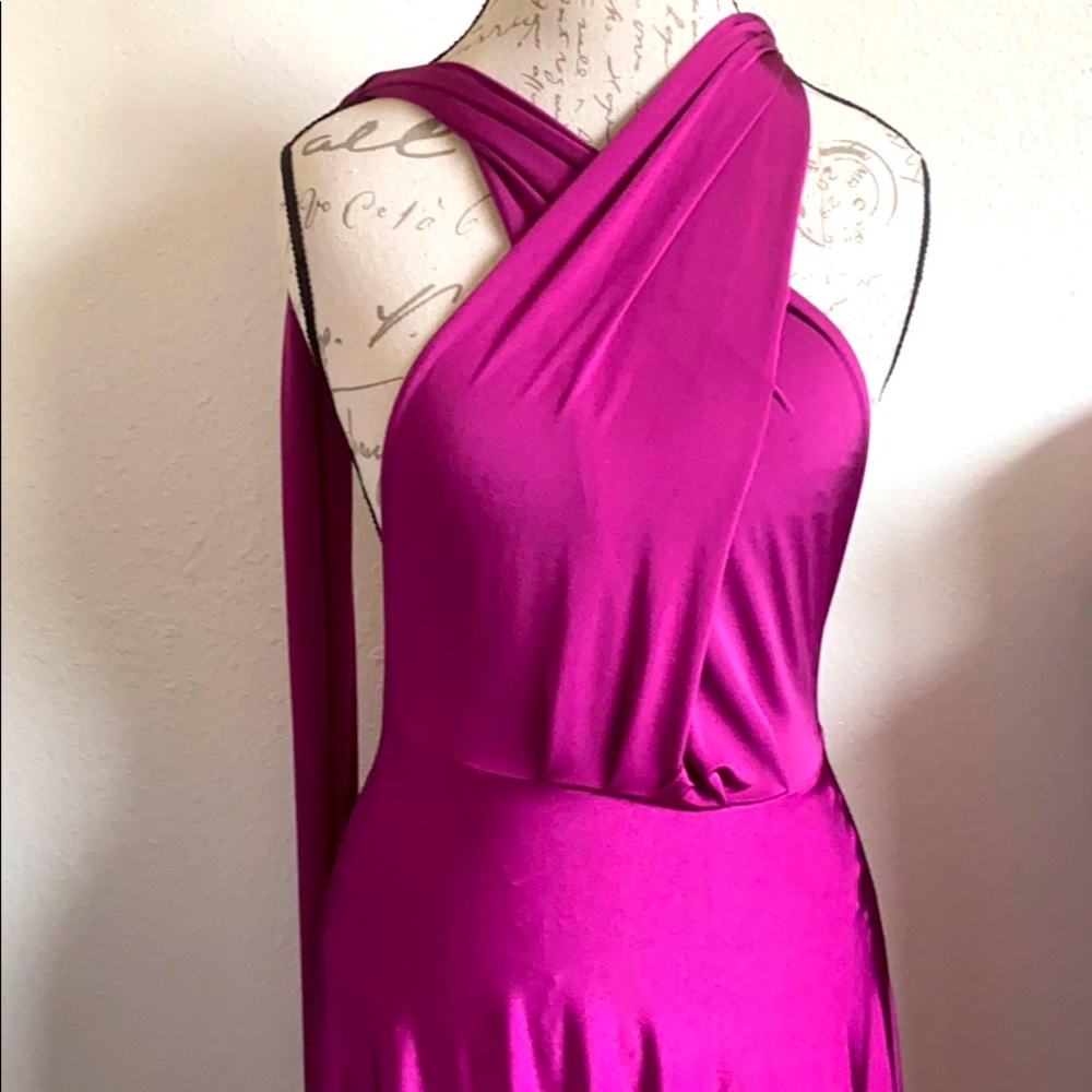Infinity wrap dress